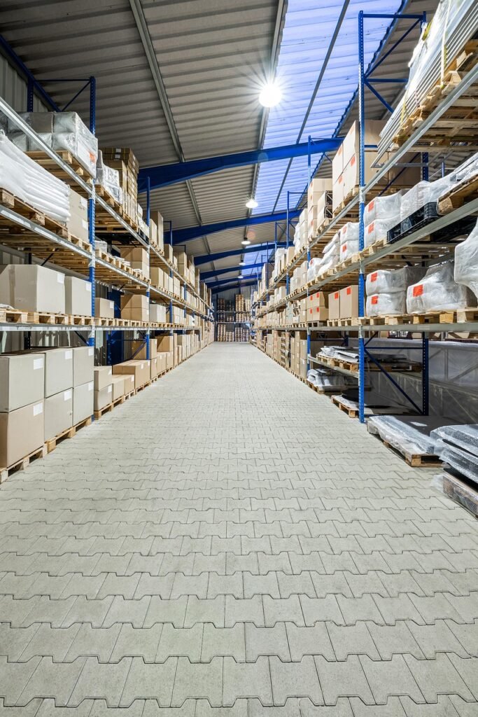 warehouse, hall, parcel center, shipping center, industry, building, factory, production, shipment, packages, shipping service, mail order business, pavement, floor, shelves, warehouse, warehouse, warehouse, warehouse, warehouse, shipment, shelves